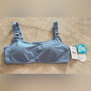 NWT WET‎ Women Slate Blue Trae Top Wide Strap UPF 50+ Sun Protection